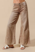 WIDE LEG CORDUROY PANTS