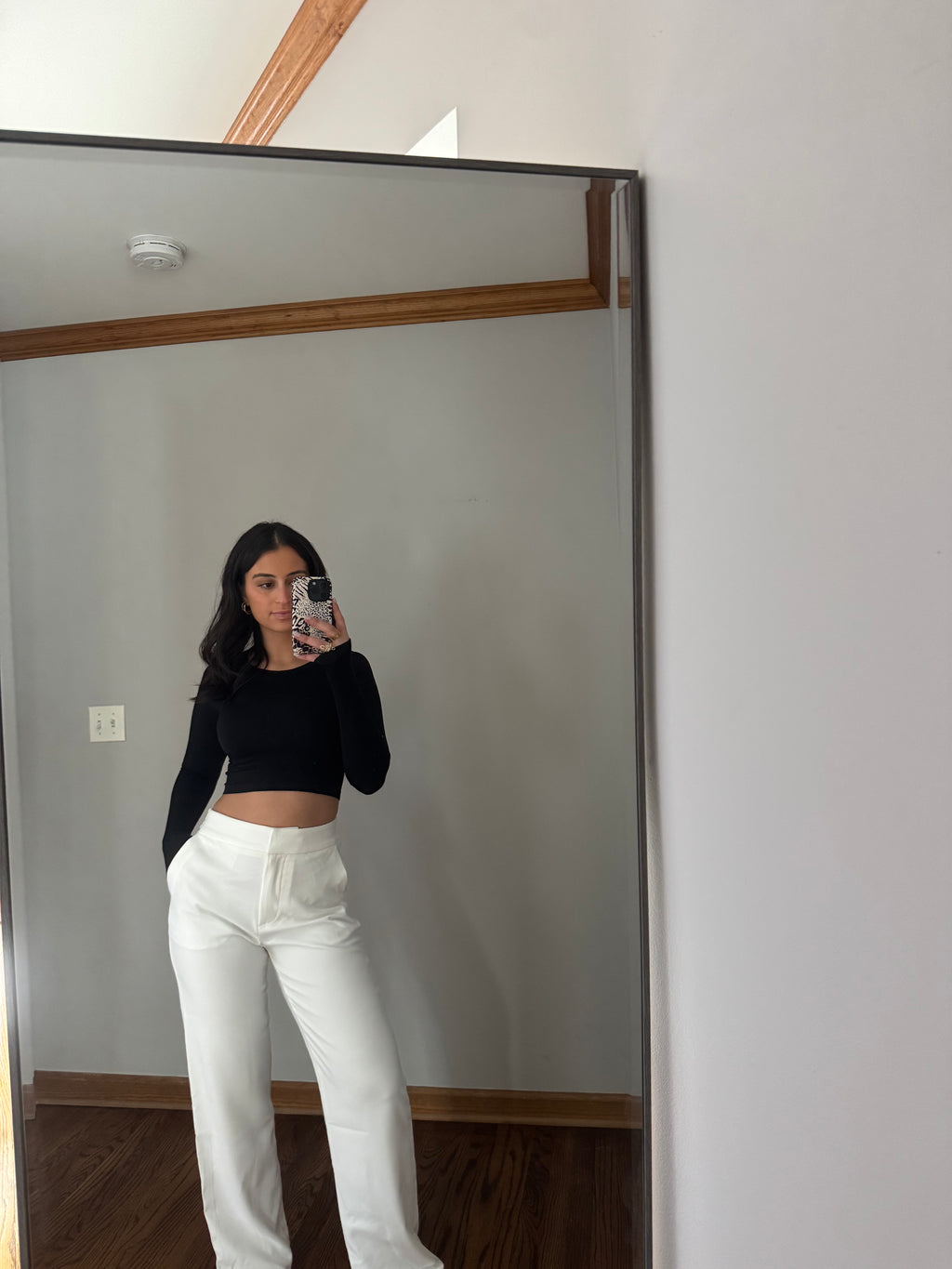 MILAN RELXAD PANTS IN WHITE