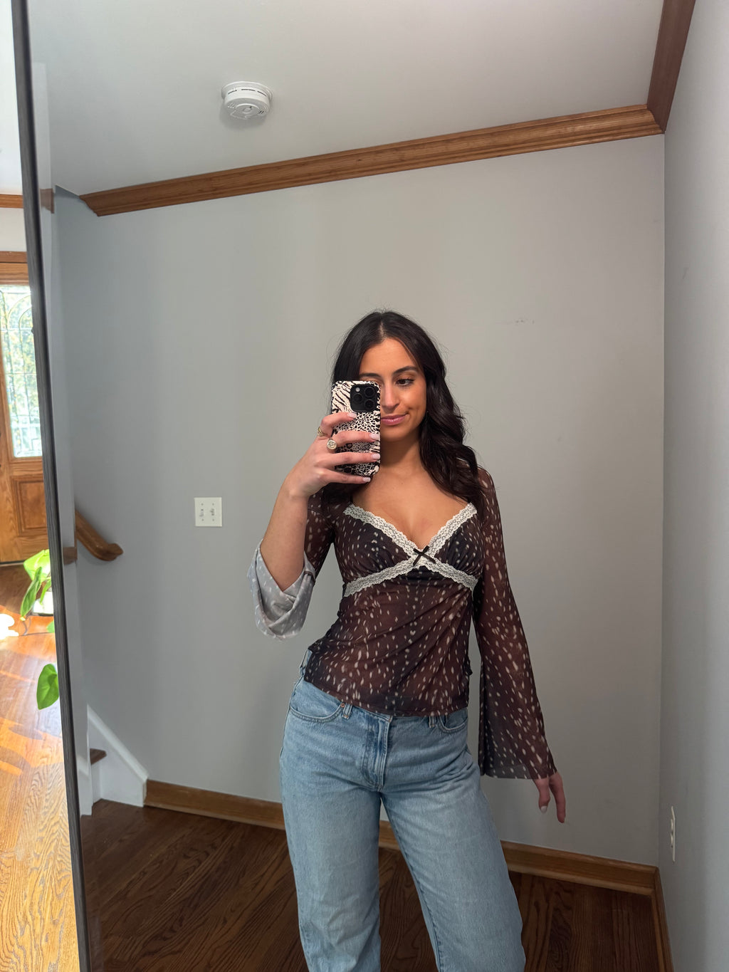 OH DEER MESH TOP